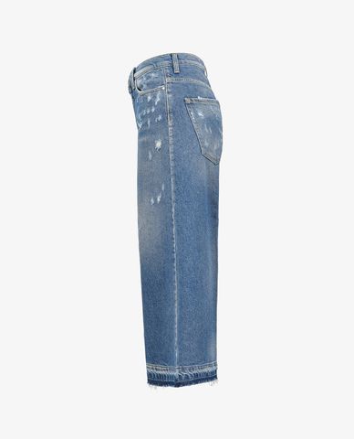  PINKO - Quần jeans nữ ống rộng thời trang 