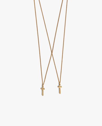  DSQUARED2 - Vòng cổ unisex phối mặt thánh giá Jesus 