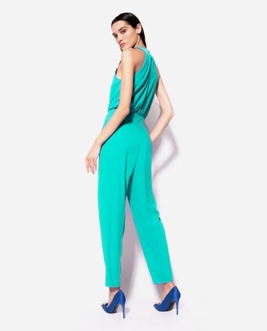  PINKO - Jumpsuits nữ cổ tròn sát nách Tinogasta 