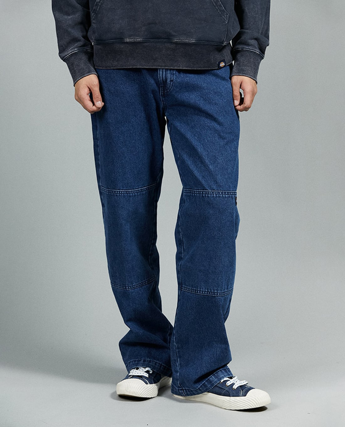 DICKIES - Quần jeans unisex ống đứng phối túi trẻ trung