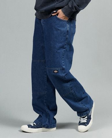  DICKIES - Quần jeans unisex ống đứng phối túi trẻ trung 