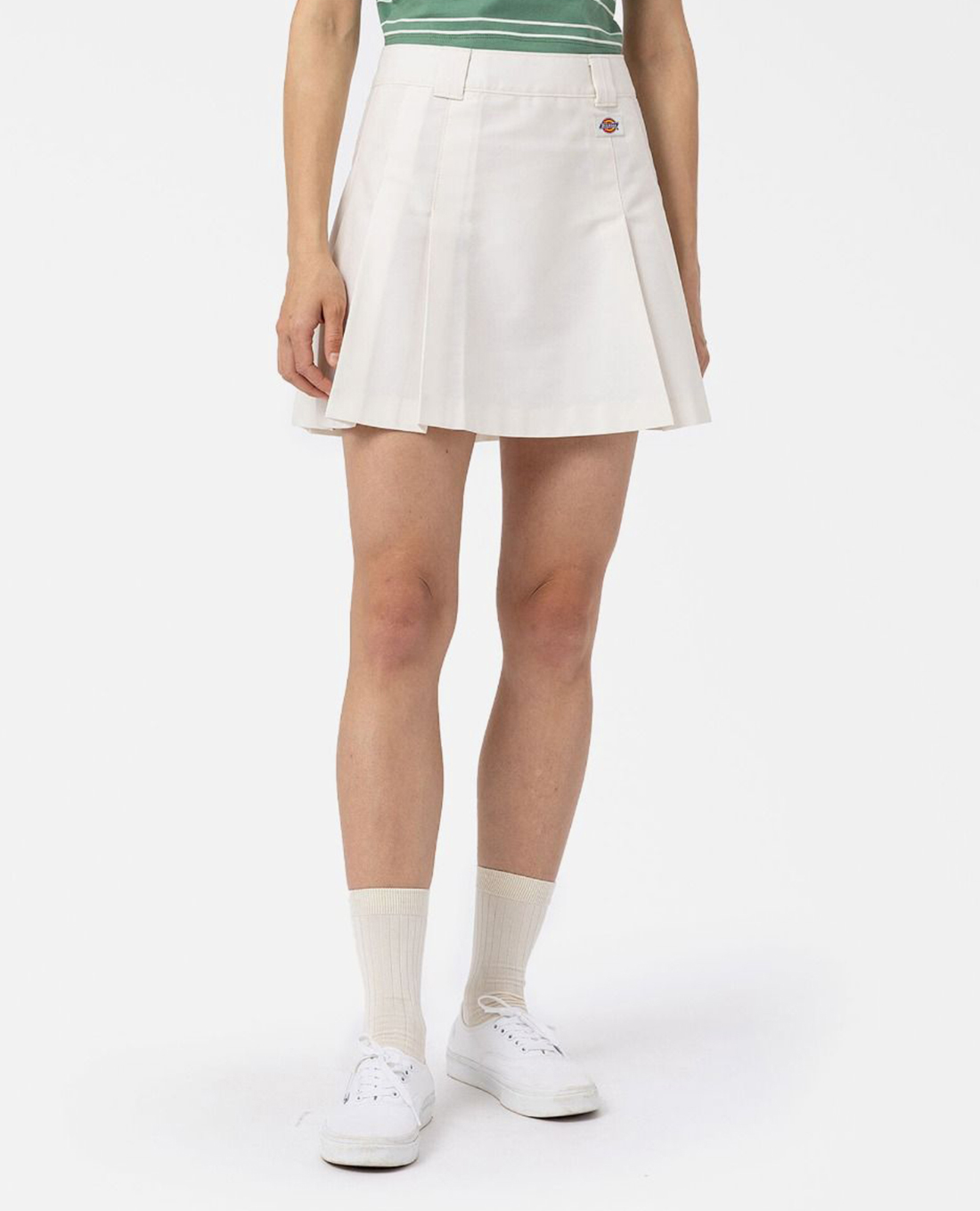 DICKIES - Váy xếp li mini thời trang Elizaville Pleated