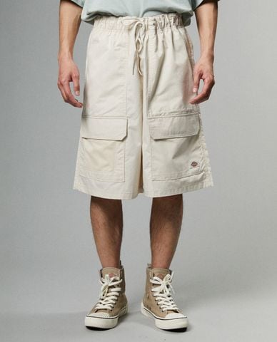  DICKIES - Quần short nam ống rộng lưng thun Fishersville Cargo 