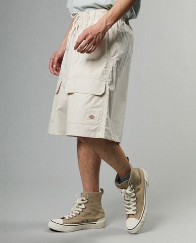  DICKIES - Quần short nam ống rộng lưng thun Fishersville Cargo 
