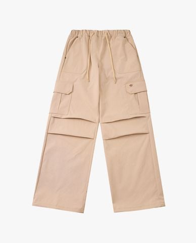  DICKIES - Quần nữ ống rộng lưng thun phối túi năng động 