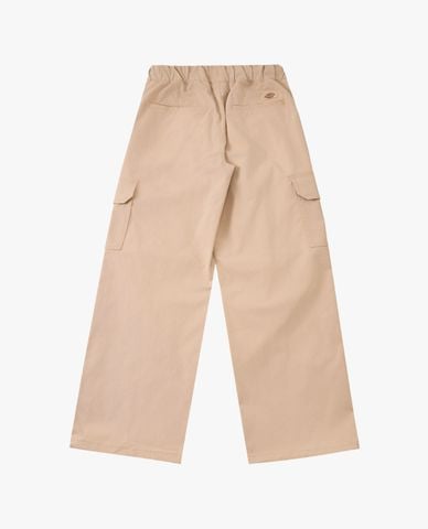  DICKIES - Quần nữ ống rộng lưng thun phối túi năng động 