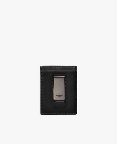  COACH - Ví đựng thẻ nam chữ nhật Money Clip 