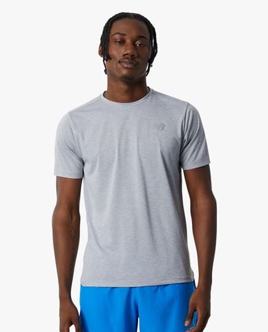  NEW BALANCE - Áo thun thể thao nam cổ tròn tay ngắn Impact Run 