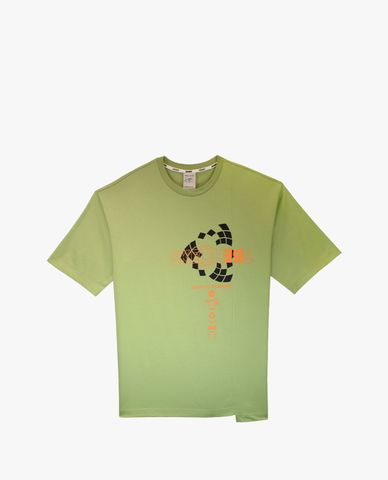  SKECHERS - Áo thun nam cổ tròn tay ngắn năng động 