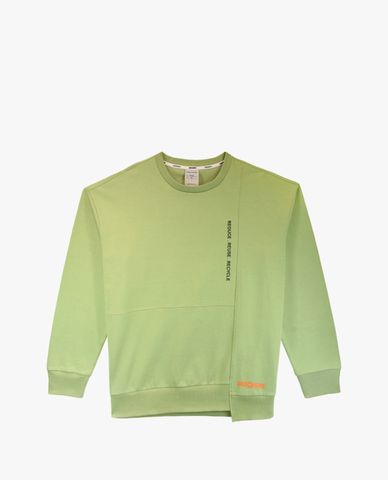  SKECHERS - Áo sweatshirt nam phom suông tay dài thời trang 