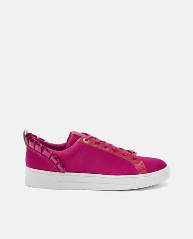  TED BAKER - Giày sneakers nữ viền ruffle Astrias 