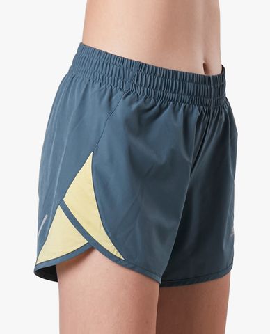 SKECHERS - Quần shorts chạy bộ nữ lưng thun hiện đại Running 