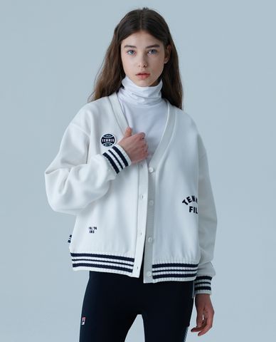  FILA - Áo khoác cardigan nữ Tennis 