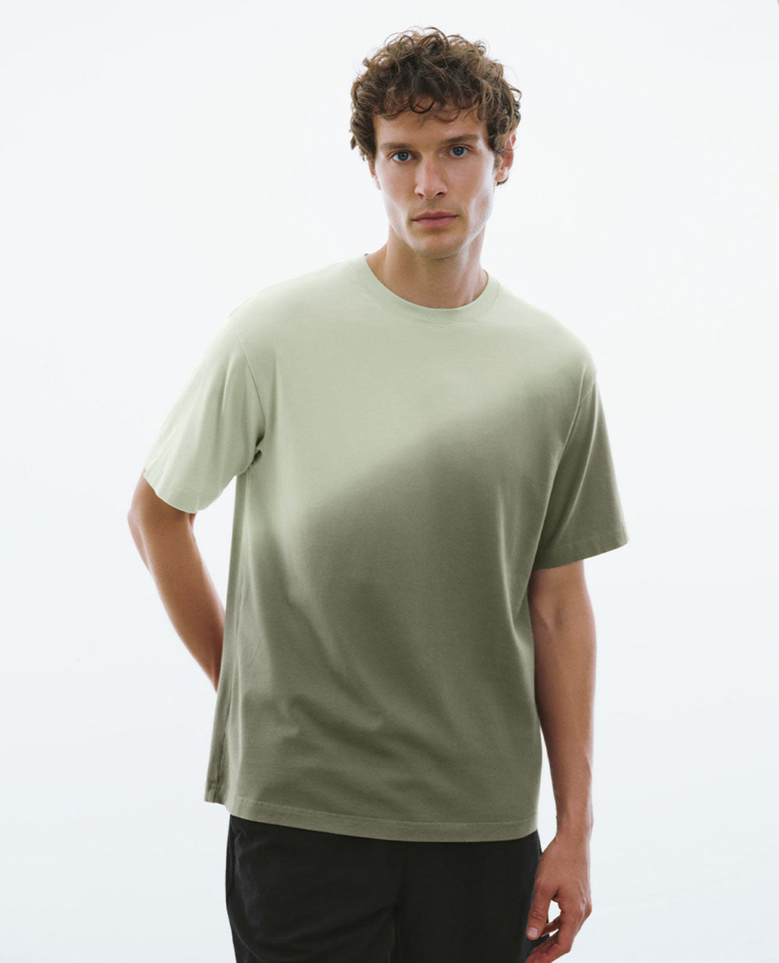URBAN REVIVO - Áo thun nam cổ tròn tay ngắn Printed