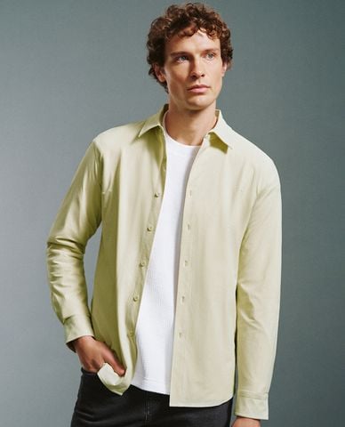  URBAN REVIVO - Áo sơ mi nam tay dài thanh lịch 