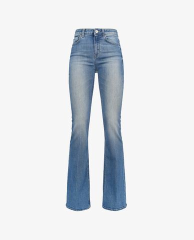  PINKO - Quần jeans nữ ống loe thời trang 