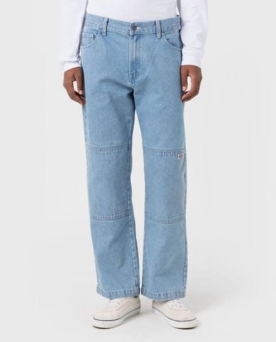  DICKIES - Quần jeans unisex ống đứng phối túi trẻ trung 