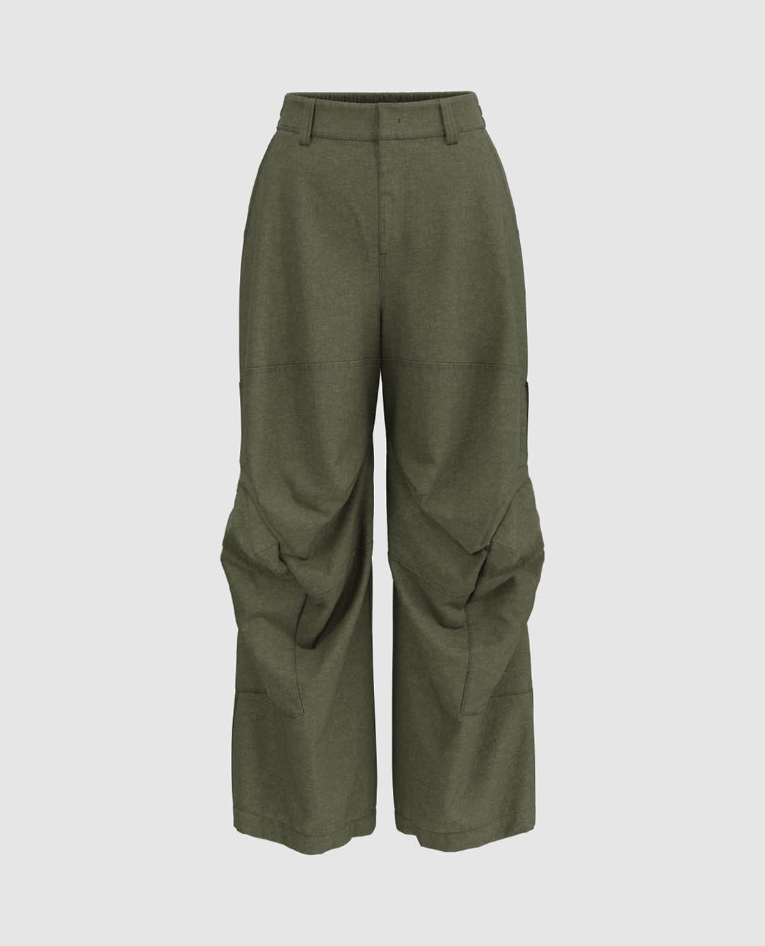 URBAN REVIVO - Quần nữ ống rộng cách điệu thời trang