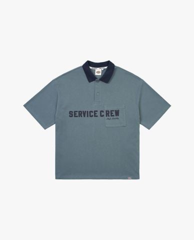  DICKIES - Áo polo nam cổ bẻ tay ngắn trẻ trung 