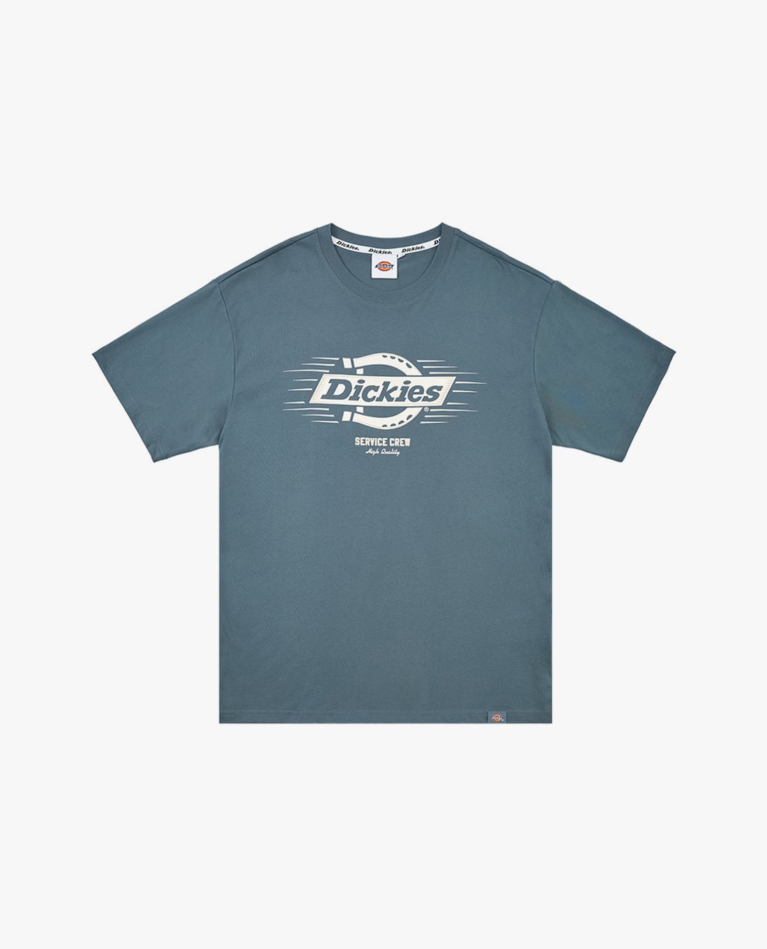 DICKIES - Áo thun unisex cổ tròn tay ngắn Logo Print