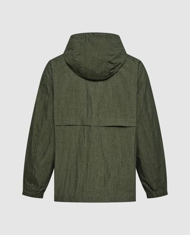  URBAN REVIVO - Áo khoác nam phối mũ hiện đại 