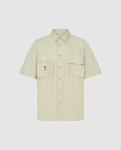  URBAN REVIVO - Áo sơ mi nam tay ngắn thời thượng 