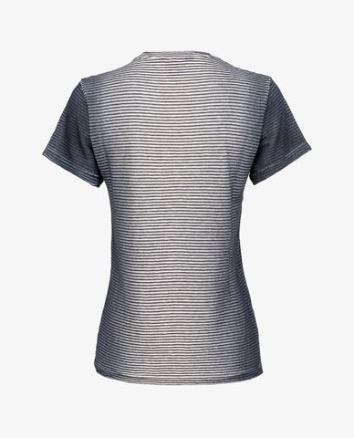  PINKO - Áo thun nữ cổ tròn ngắn tay phom ôm Bollate 