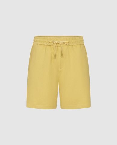  URBAN REVIVO - Quần short nam ống rộng lưng thun 