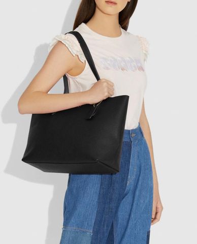  COACH - Túi đeo vai nữ chữ nhật Central Tote With Zip 