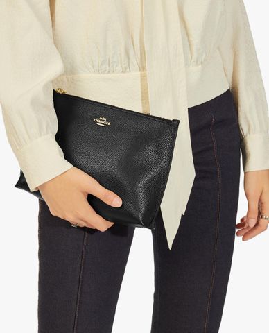  COACH - Ví cầm tay nữ chữ nhật Charlie 