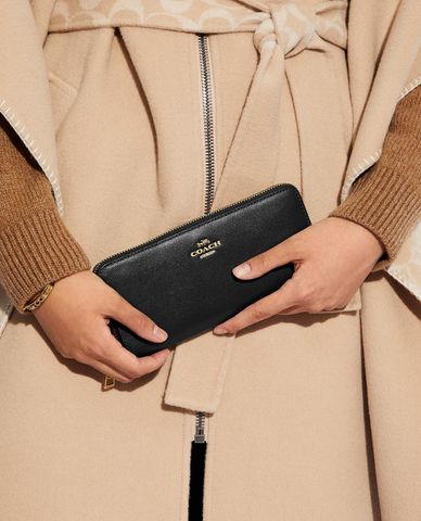  COACH - Ví nữ hình chữ nhật Slim Accordion 