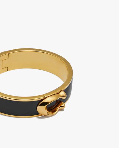  COACH - Vòng đeo tay nữ Signature Large Hinged 