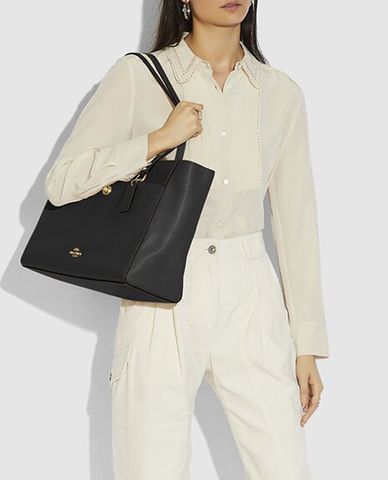  COACH - Túi tote nữ chữ nhật Folio 