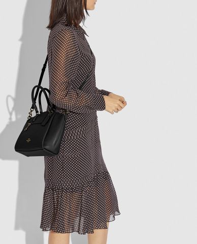  COACH - Túi xách tay nữ hình thang Elise Satchel 