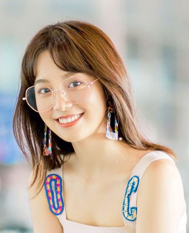  aojo - Gọng kính đa giác bo tròn thời trang 