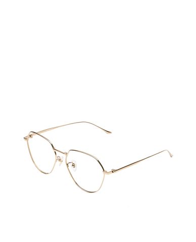  MUJOSH - Gọng kính đa giác unisex bo tròn thời trang 