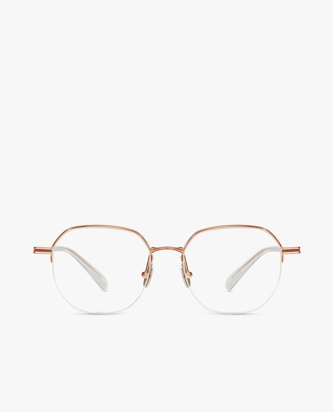 MUJOSH - Gọng kính đa giác nữ dáng mảnh hiện đại