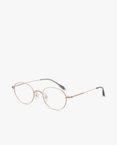  MUJOSH - Gọng kính oval nữ bản mảnh hiện đại 