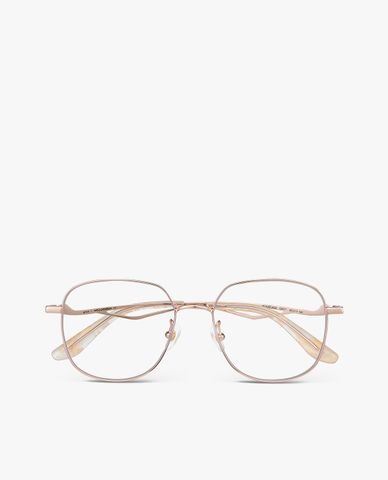  MUJOSH - Gọng kính oval nữ bản mảnh thanh lịch 