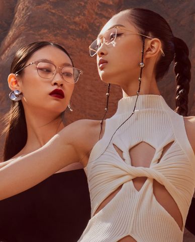  MUJOSH - Gọng kính unisex chữ nhật dáng mảnh thời trang 