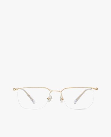  MUJOSH - Gọng kính unisex chữ nhật dáng mảnh thời trang 