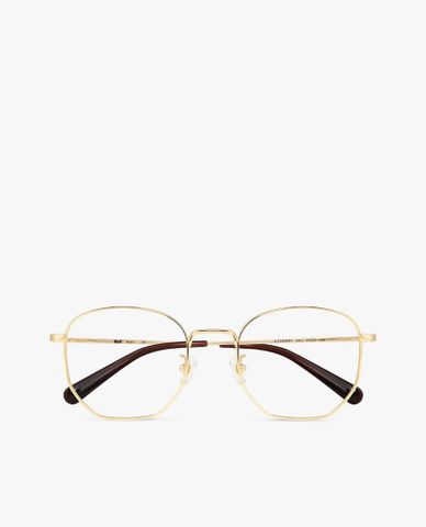  aojo - Gọng kính đa giác unisex bo tròn thời trang 