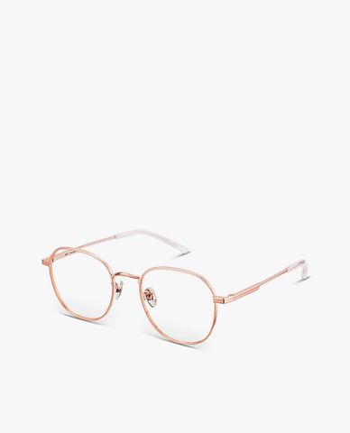  MUJOSH - Gọng kính tròn bản mảnh thời trang 