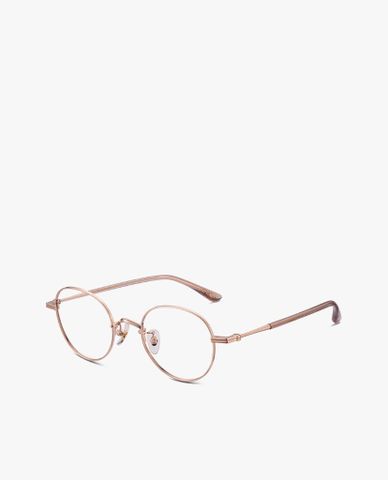  MUJOSH - Gọng kính nam phom tròn thời trang 