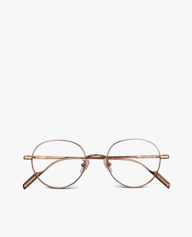  MUJOSH - Gọng kính tròn unisex bản mảnh hiện đại 