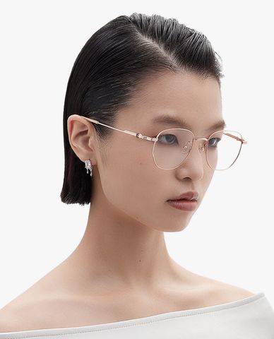  MUJOSH - Gọng kính vuông unisex bản mảnh thanh lịch 