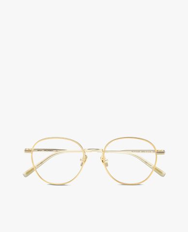  MUJOSH - Gọng kính tròn unisex bản mảnh thời trang 