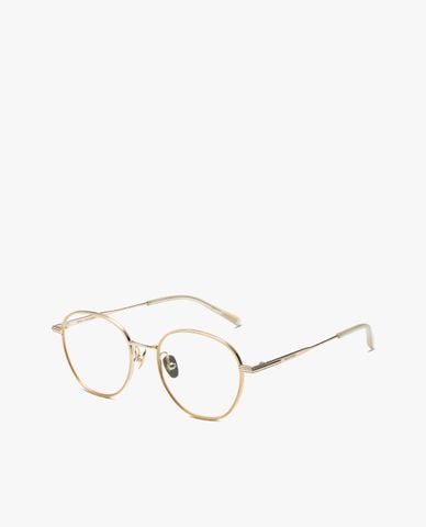  MUJOSH - Gọng kính tròn unisex bản mảnh thời trang 