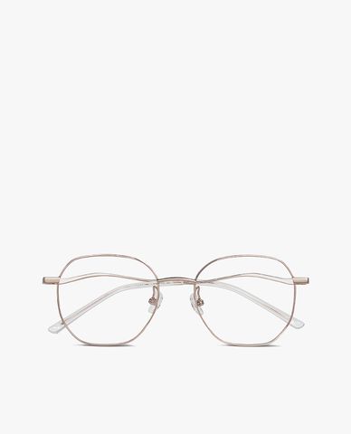  MUJOSH - Gọng kính tròn unisex bản mảnh thời trang 