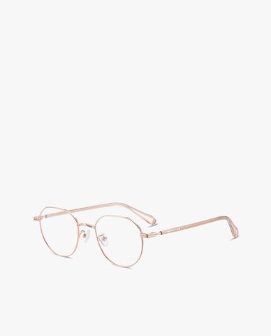  MUJOSH - Gọng kính đa giác unisex bản mảnh hiện đại 